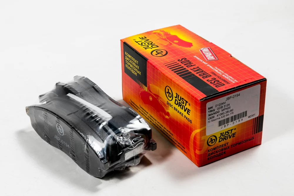 Колодки тормозные, передние D1224M - Артикул JBP0194 - Производитель Just Drive - Фото, Отзывы, Цены 