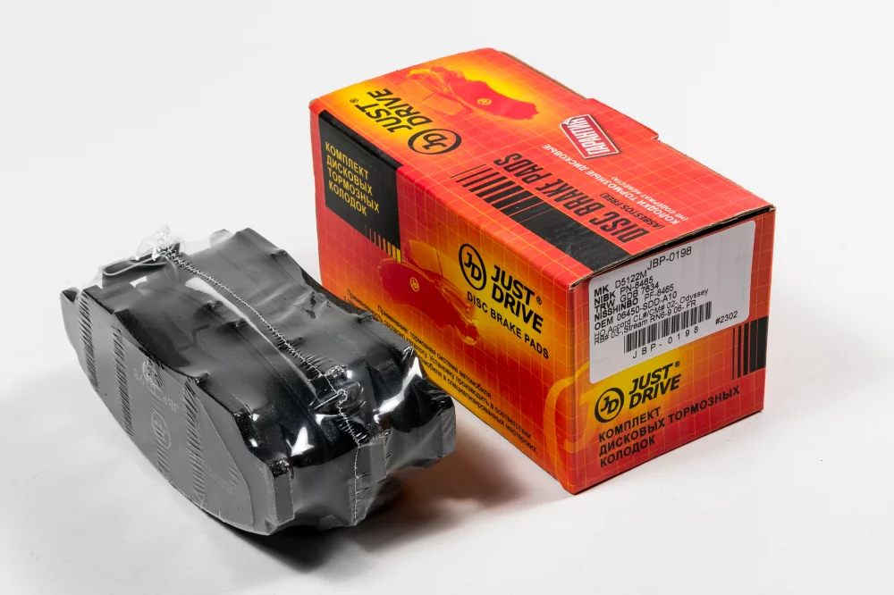Колодки тормозные, передние D5122M - Артикул JBP0198 - Производитель Just Drive - Фото, Отзывы, Цены 