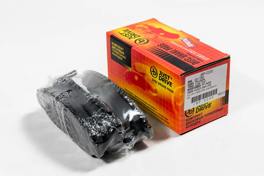 Колодки тормозные, передние D5116M - Артикул JBP0200 - Производитель Just Drive - Фото, Отзывы, Цены 