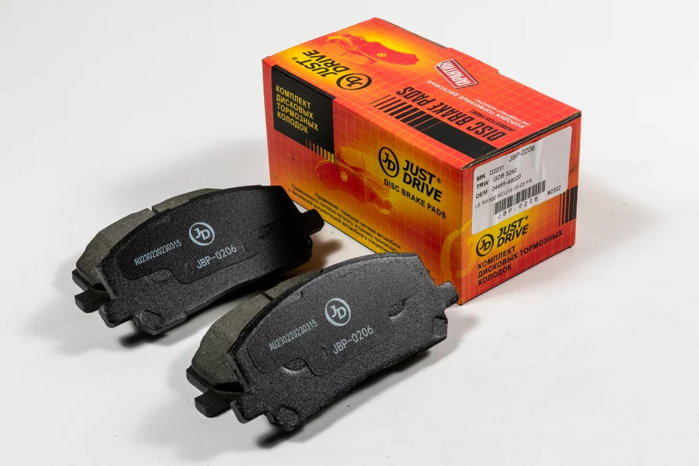 Колодки тормозные, передние D2231 - Артикул JBP0206 - Производитель Just Drive - Фото, Отзывы, Цены 