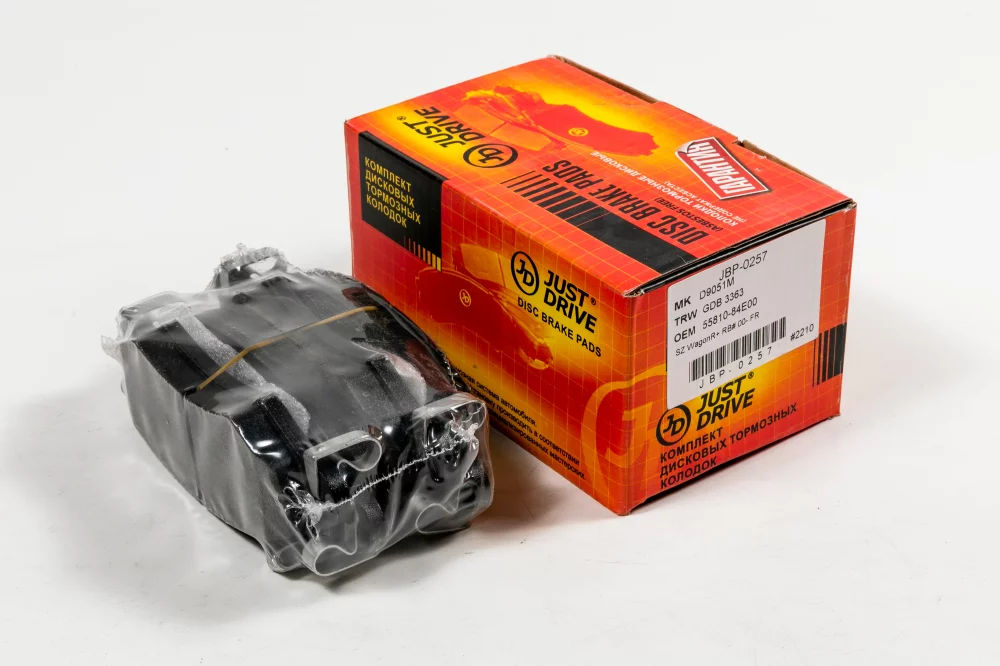 Колодки тормозные, передние D9051M - Артикул JBP0257 - Производитель Just Drive - Фото, Отзывы, Цены 