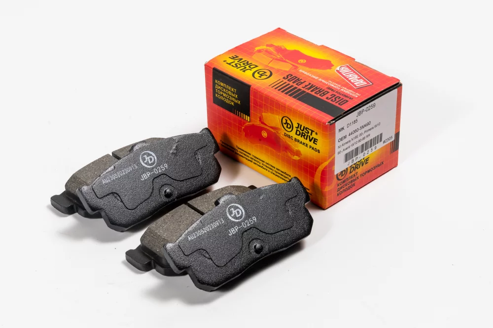 Колодки тормозные, задние D1185 - Артикул JBP0259 - Производитель Just Drive - Фото, Отзывы, Цены 