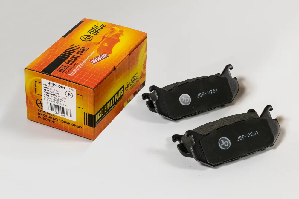 Колодки тормозные, задние D3083 - Артикул JBP0261 - Производитель Just Drive - Фото, Отзывы, Цены 