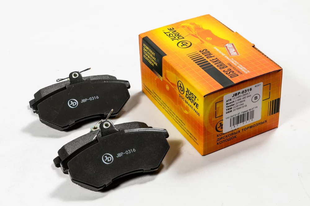 Колодки тормозные, передние GDB1044 - Артикул JBP0316 - Производитель Just Drive - Фото, Отзывы, Цены 