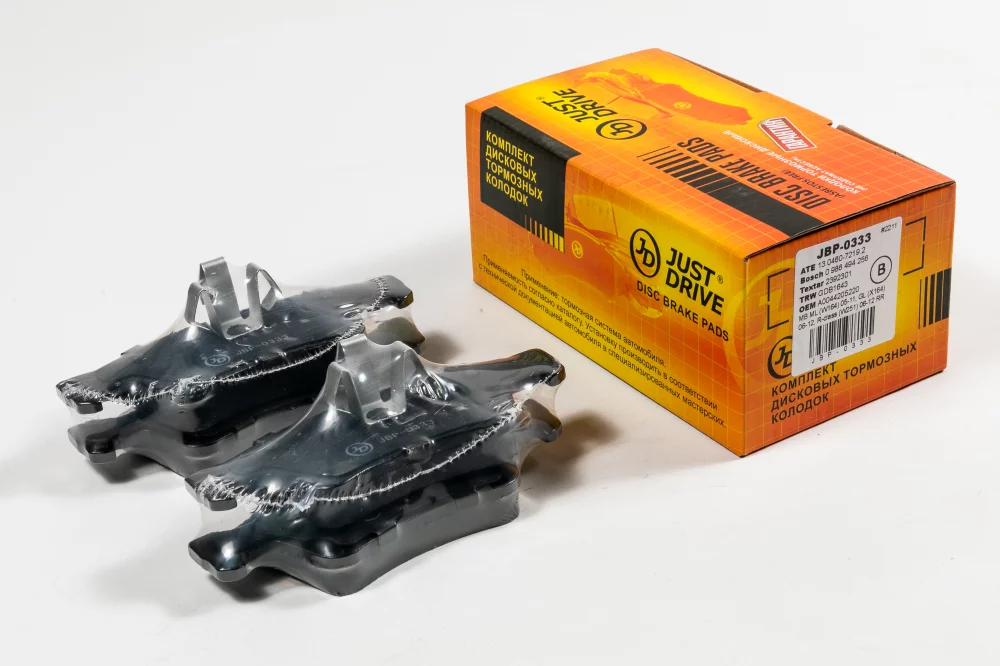 Колодки тормозные, задние GDB1643 - Артикул JBP0333 - Производитель Just Drive - Фото, Отзывы, Цены 