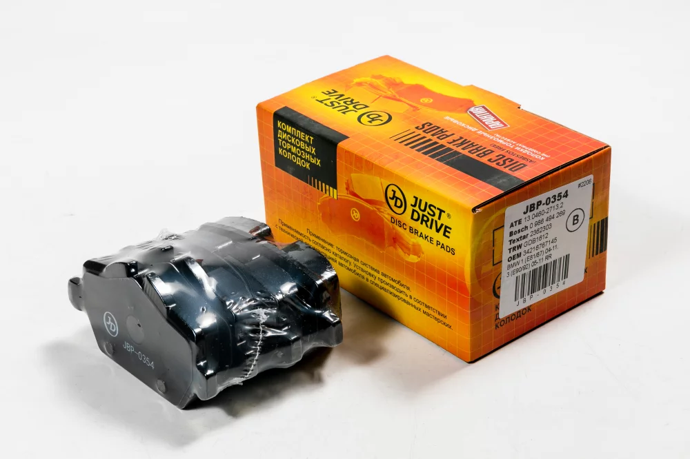 Колодки тормозные, задние GDB1612 - Артикул JBP0354 - Производитель Just Drive - Фото, Отзывы, Цены 