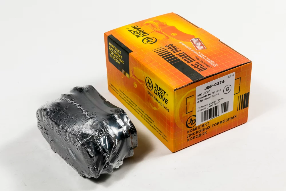 Колодки тормозные, передние D2087 - Артикул JBP0374 - Производитель Just Drive - Фото, Отзывы, Цены 