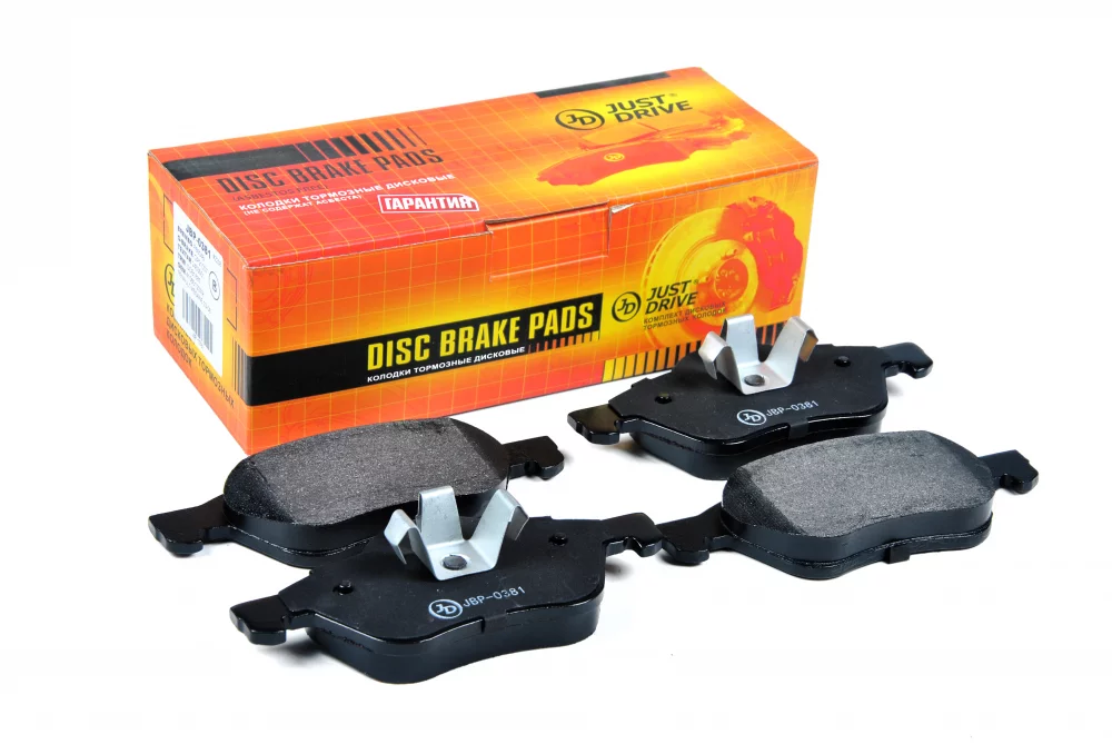 Колодки тормозные, передние GP21007 - Артикул JBP0381 - Производитель Just Drive - Фото, Отзывы, Цены 