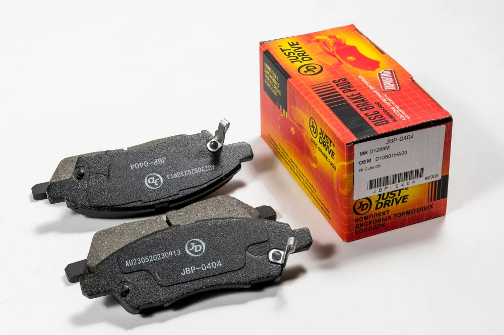 Колодки тормозные, передние - Артикул JBP0404 - Производитель Just Drive - Фото, Отзывы, Цены 