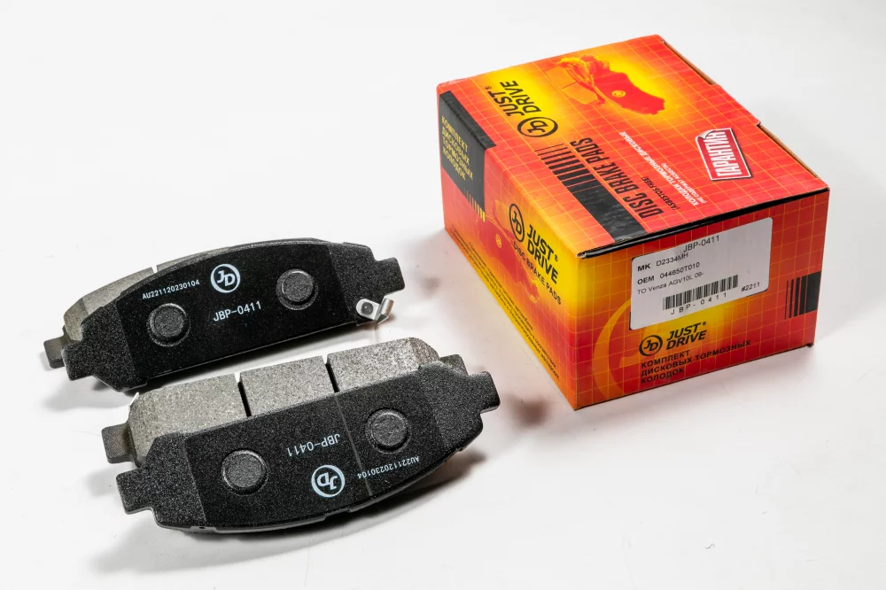 Колодки тормозные, передние - Артикул JBP0411 - Производитель Just Drive - Фото, Отзывы, Цены 