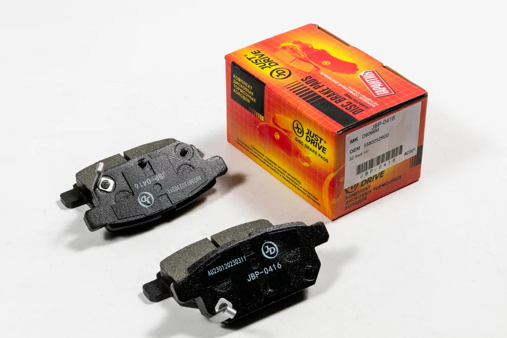 Колодки тормозные, задние - Артикул JBP0416 - Производитель Just Drive - Фото, Отзывы, Цены 