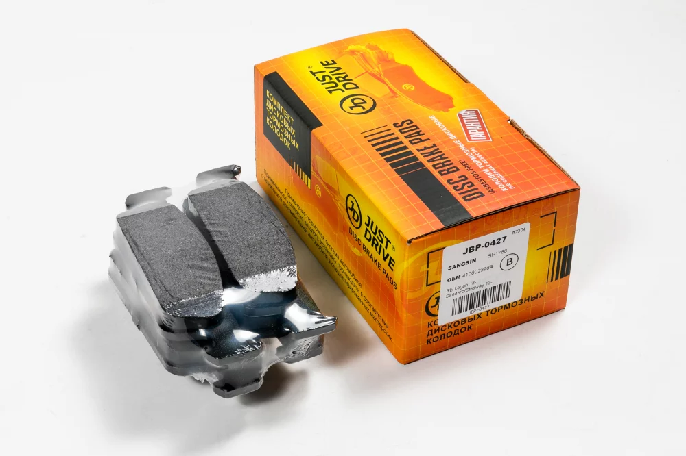Колодки тормозные, передние - Артикул JBP0427 - Производитель Just Drive - Фото, Отзывы, Цены 