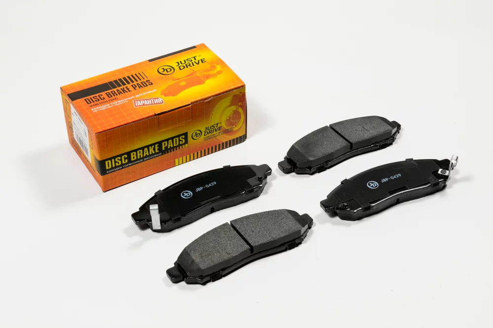 Колодки тормозные дисковые, передние (с антискрипной пластиной) - Артикул JBP0429 - Производитель Just Drive - Фото, Отзывы, Цены 