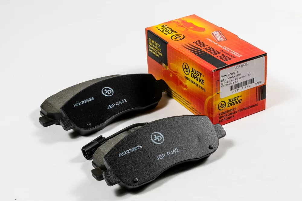 Колодки тормозные дисковые передние - Артикул JBP0442 - Производитель Just Drive - Фото, Отзывы, Цены 