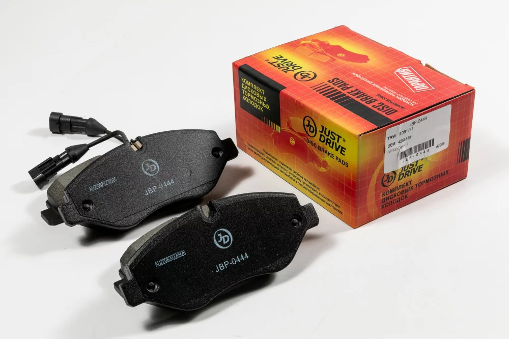 Колодки тормозные дисковые передние - Артикул JBP0444 - Производитель Just Drive - Фото, Отзывы, Цены 