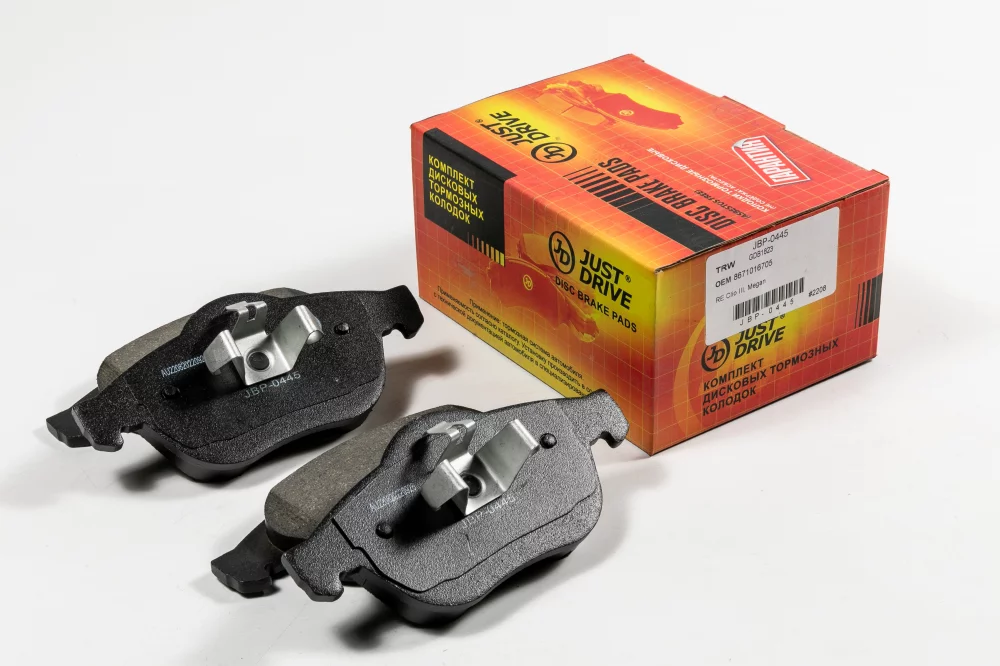 Колодки тормозные дисковые передние - Артикул JBP0445 - Производитель Just Drive - Фото, Отзывы, Цены 