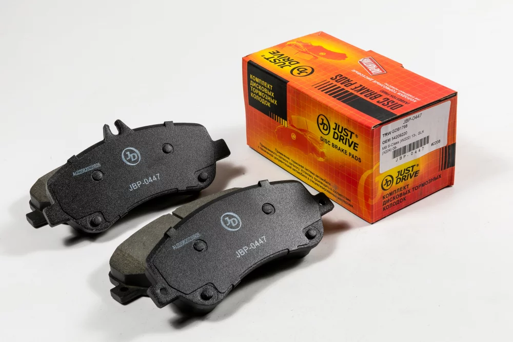 Колодки тормозные дисковые передние - Артикул JBP0447 - Производитель Just Drive - Фото, Отзывы, Цены 