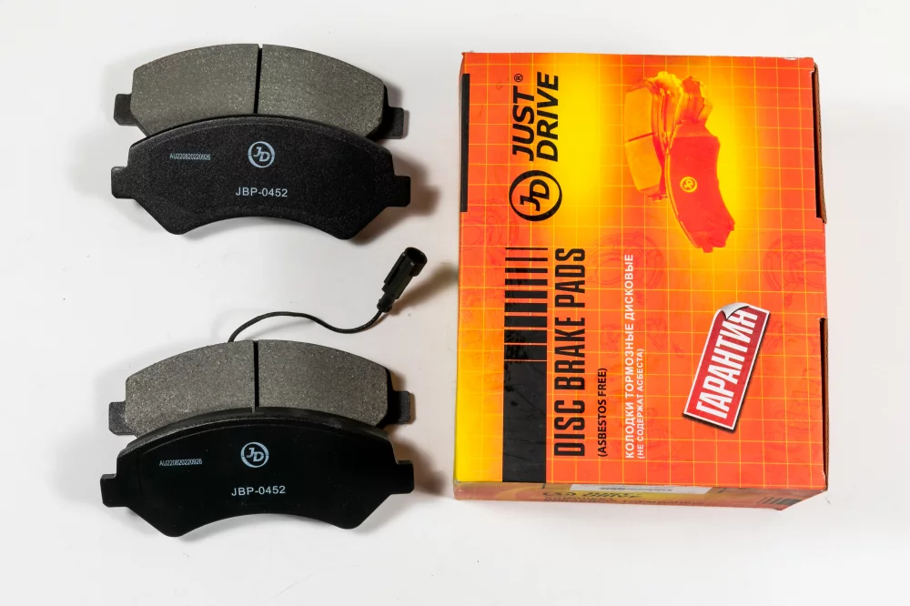 Колодки тормозные дисковые передние - Артикул JBP0452 - Производитель Just Drive - Фото, Отзывы, Цены 