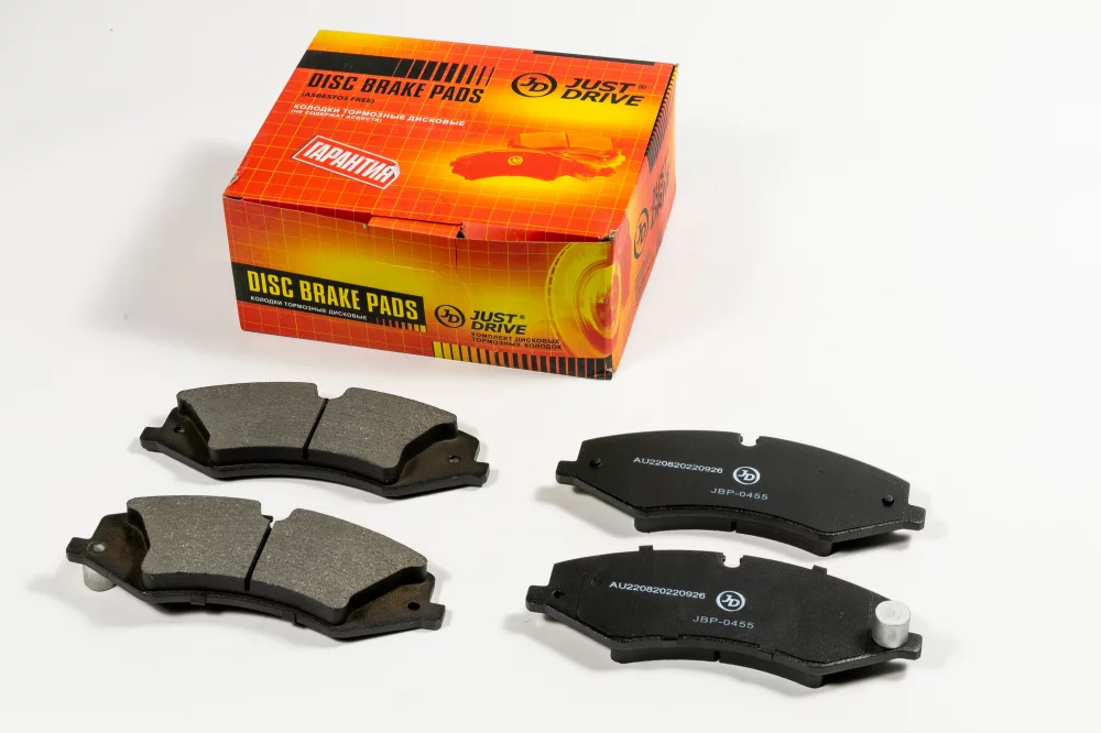 Колодки тормозные дисковые передние - Артикул JBP0455 - Производитель Just Drive - Фото, Отзывы, Цены 