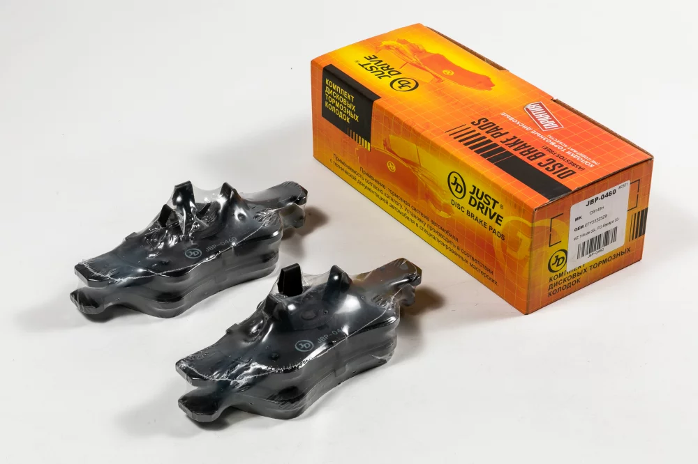 Колодки тормозные дисковые передние - Артикул JBP0460 - Производитель Just Drive - Фото, Отзывы, Цены 