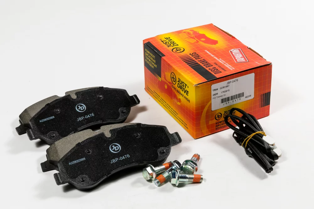 Колодки тормозные, передние - Артикул JBP0476 - Производитель Just Drive - Фото, Отзывы, Цены 