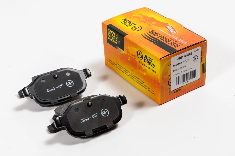 Колодки тормозные дисковые, задние - Артикул JBP0552 - Производитель Just Drive - Фото, Отзывы, Цены 