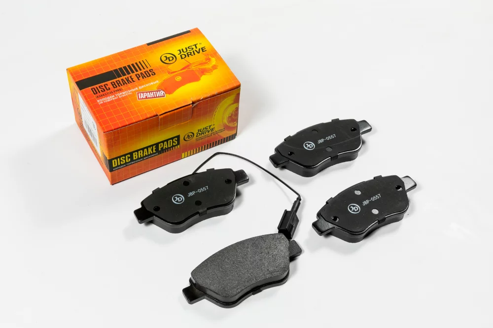 Колодки тормозные дисковые, передние - Артикул JBP0557 - Производитель Just Drive - Фото, Отзывы, Цены 