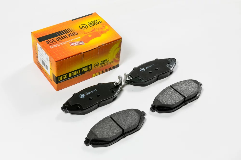 Колодки тормозные дисковые, передние - Артикул JBP0572 - Производитель Just Drive - Фото, Отзывы, Цены 