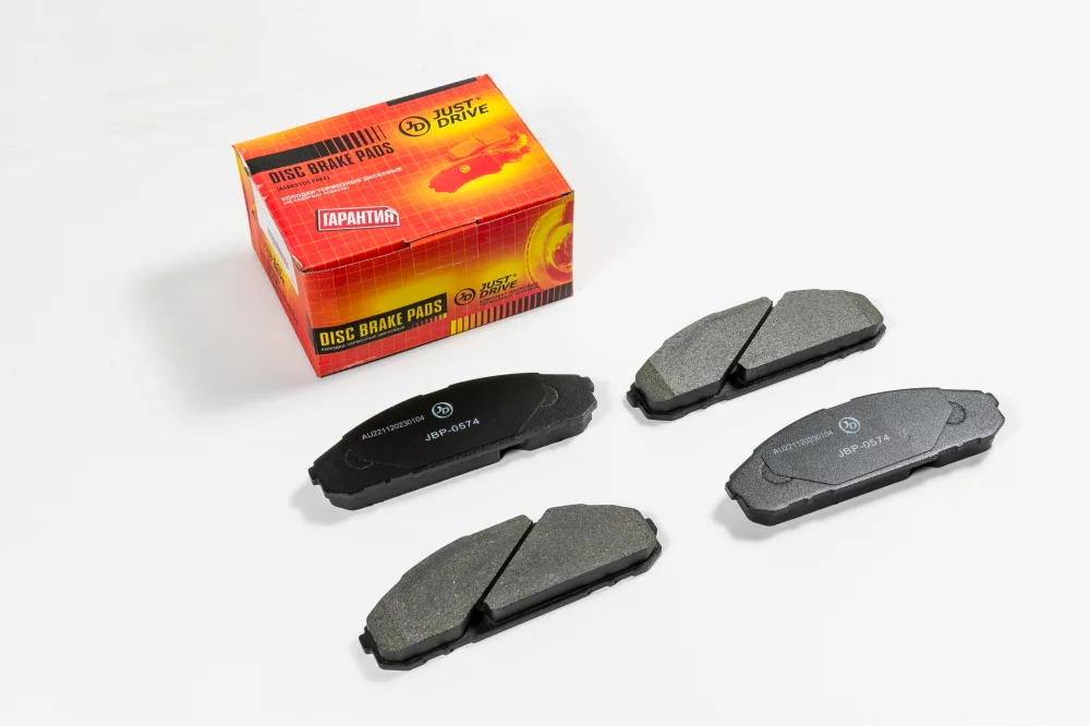 Колодки тормозные дисковые, передние - Артикул JBP0574 - Производитель Just Drive - Фото, Отзывы, Цены 