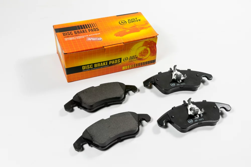Колодки тормозные дисковые, передние - Артикул JBP0593 - Производитель Just Drive - Фото, Отзывы, Цены 