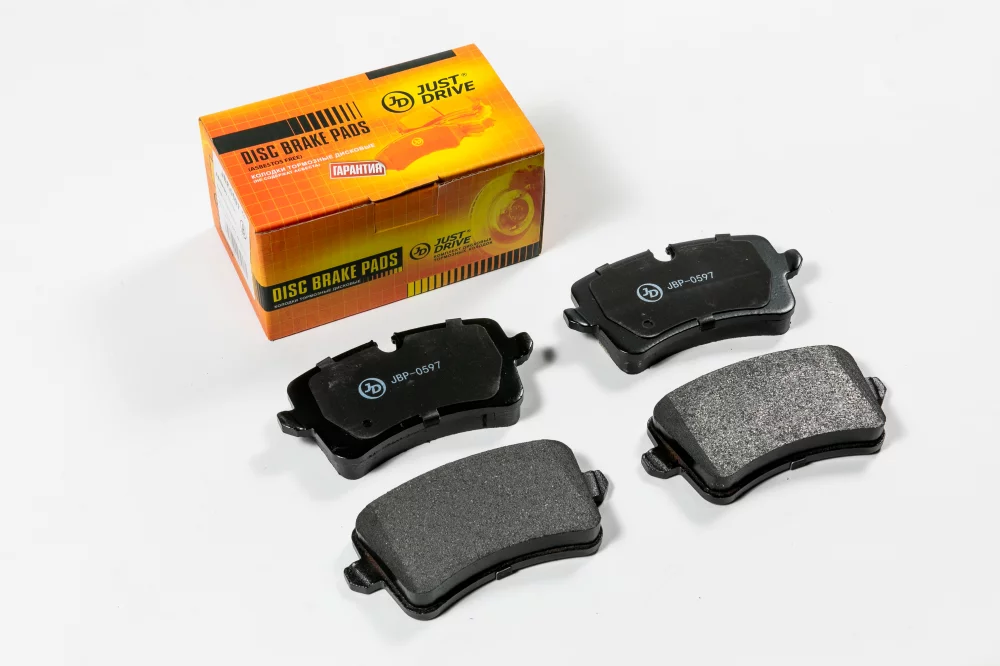 Колодки тормозные дисковые, задние - Артикул JBP0597 - Производитель Just Drive - Фото, Отзывы, Цены 