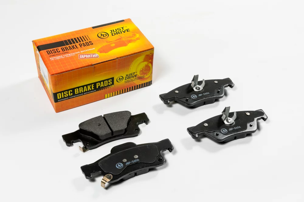 Колодки тормозные дисковые, задние - Артикул JBP0606 - Производитель Just Drive - Фото, Отзывы, Цены 