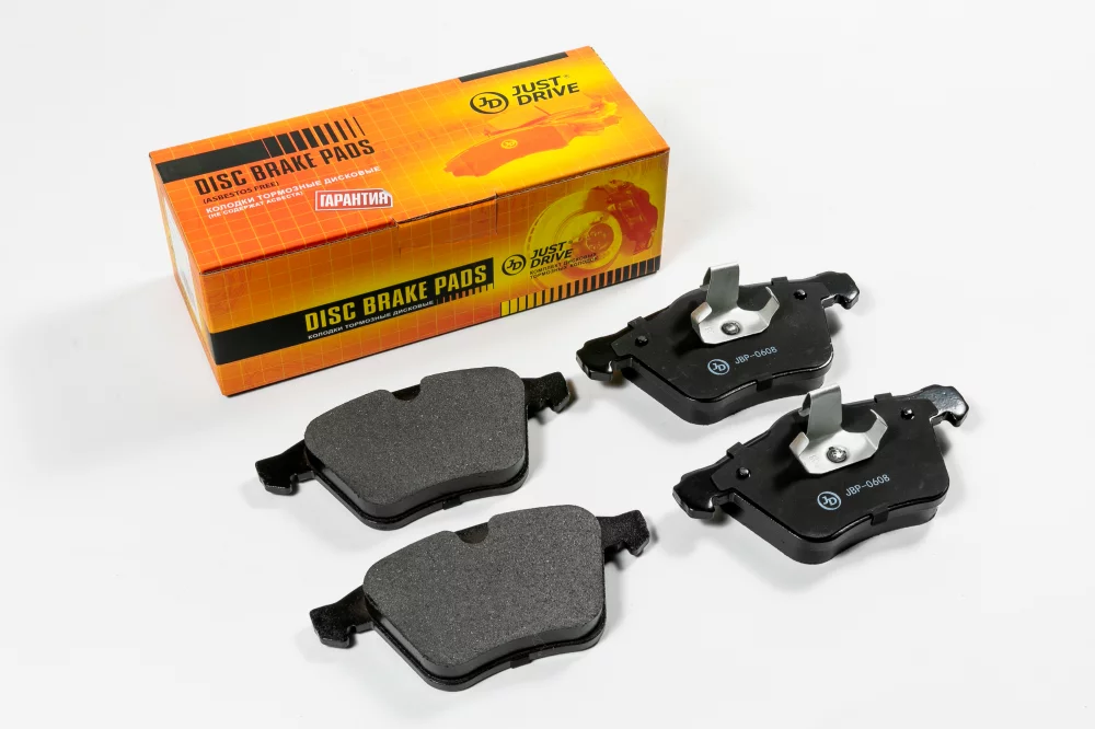 Колодки тормозные дисковые, передние - Артикул JBP0608 - Производитель Just Drive - Фото, Отзывы, Цены 