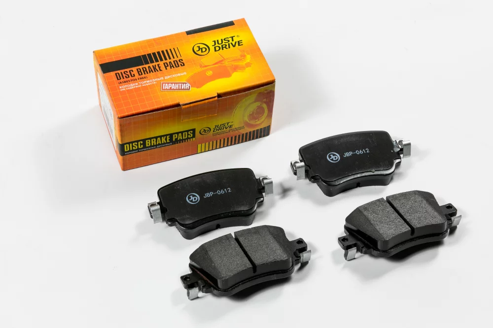 Колодки тормозные дисковые, задние - Артикул JBP0612 - Производитель Just Drive - Фото, Отзывы, Цены 