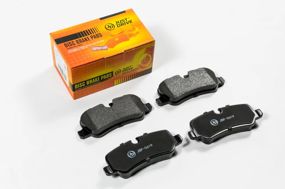 Колодки тормозные дисковые, задние - Артикул JBP0619 - Производитель Just Drive - Фото, Отзывы, Цены 