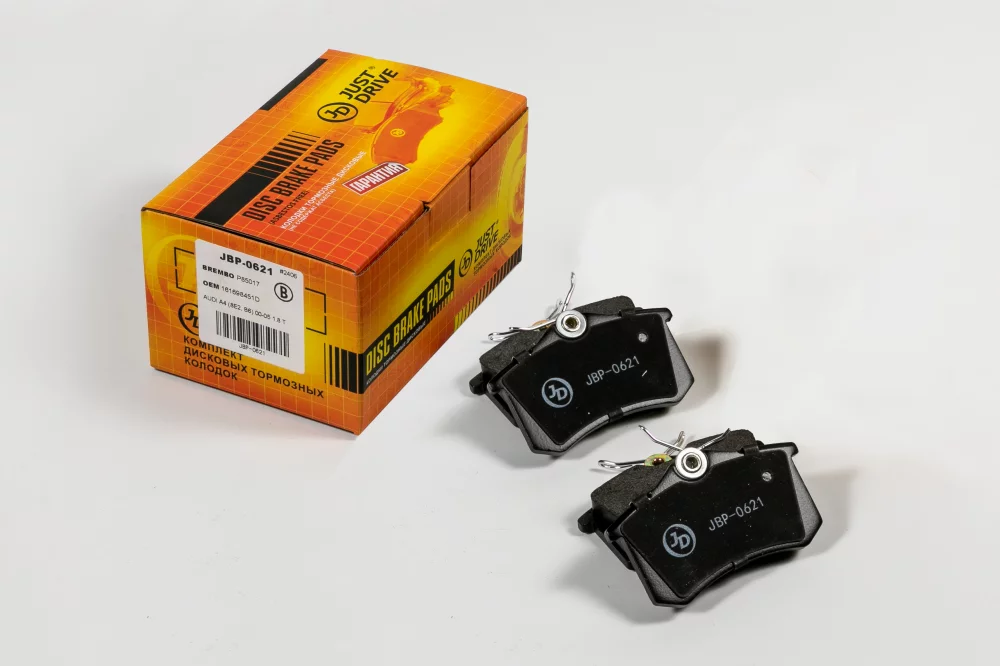 Колодки тормозные дисковые, задние - Артикул JBP0621 - Производитель Just Drive - Фото, Отзывы, Цены 