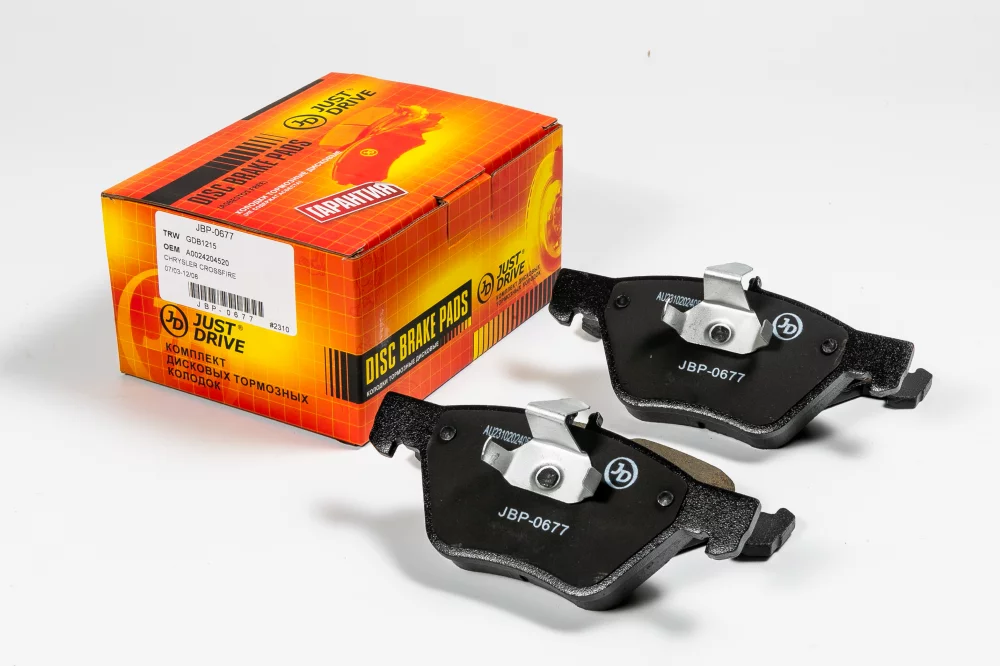 Колодки тормозные дисковые передние GDB1215 - Артикул JBP0677 - Производитель Just Drive - Фото, Отзывы, Цены 