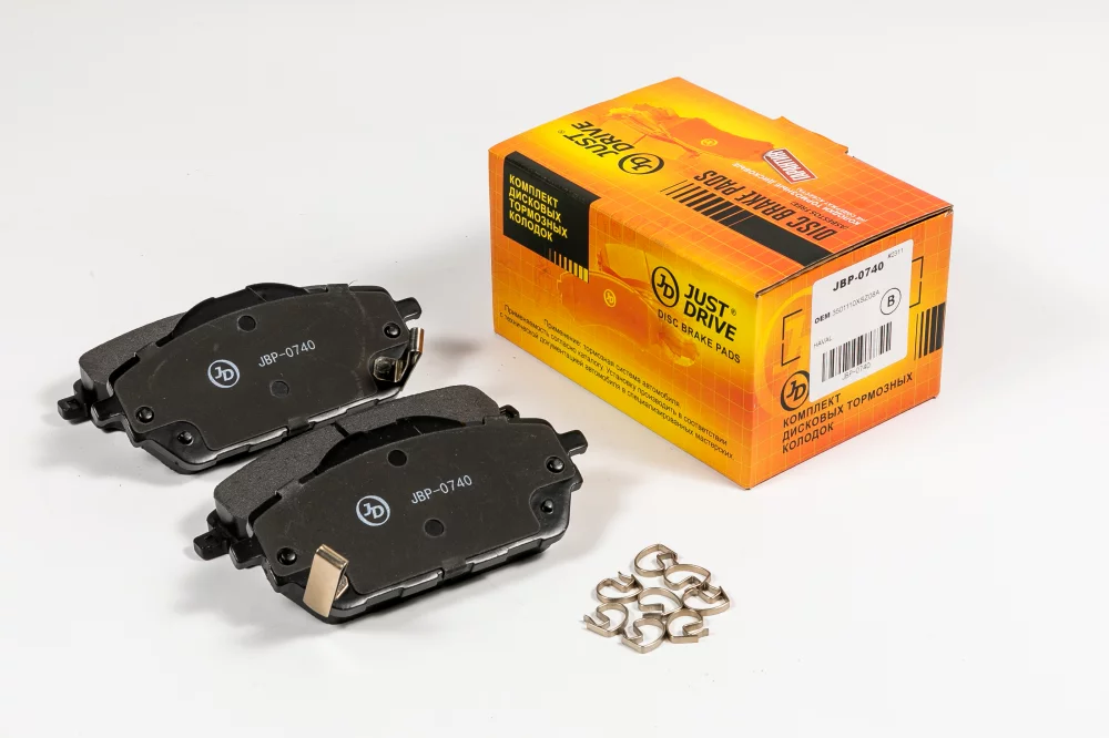Колодки тормозные дисковые передние - Артикул JBP0740 - Производитель Just Drive - Фото, Отзывы, Цены 