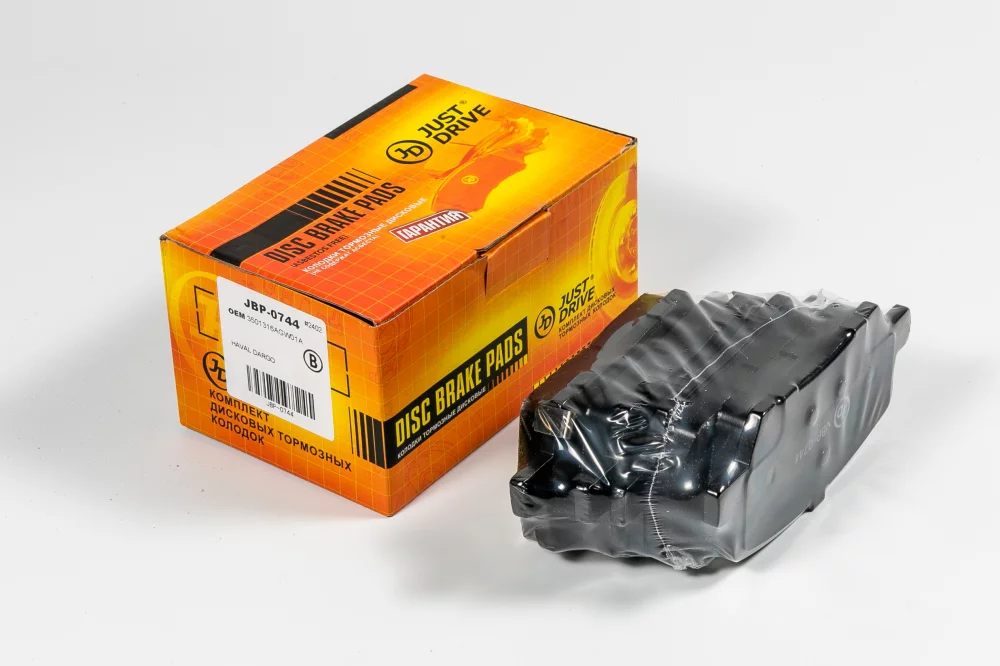 Колодки тормозные дисковые передние - Артикул JBP0744 - Производитель Just Drive - Фото, Отзывы, Цены 
