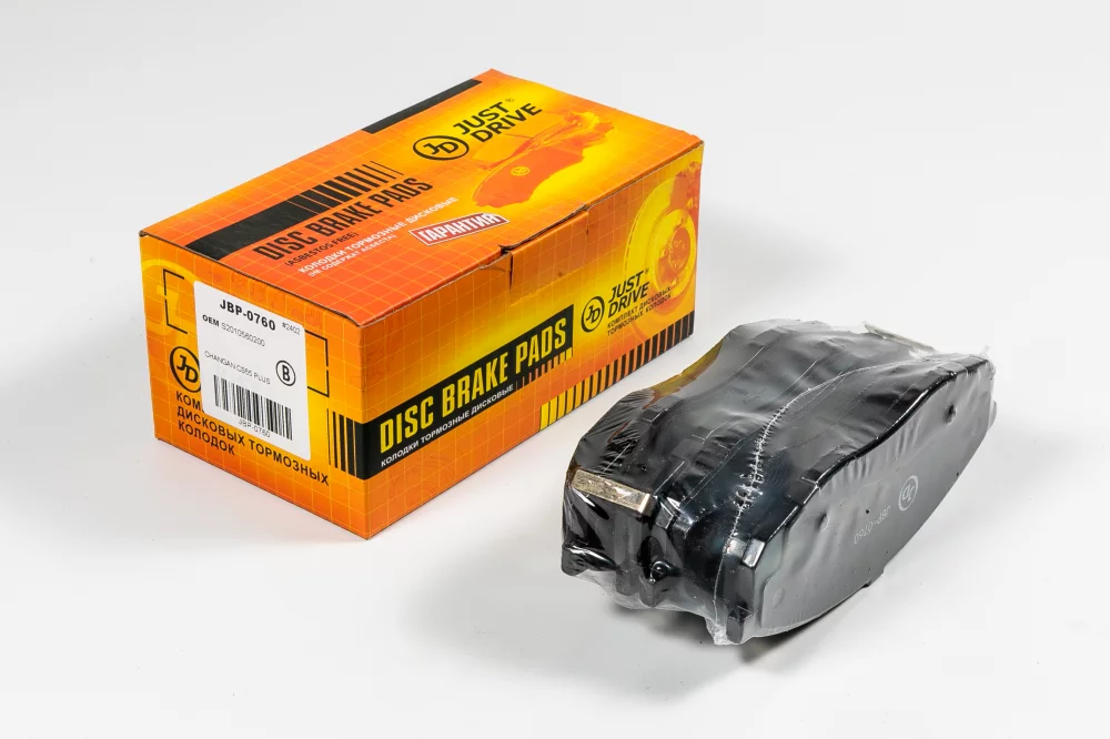 Колодки тормозные дисковые передние - Артикул JBP0760 - Производитель Just Drive - Фото, Отзывы, Цены 
