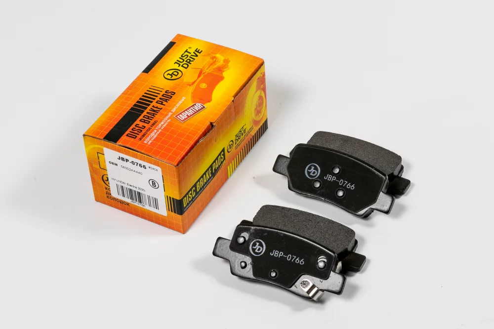Колодки тормозные дисковые задние - Артикул JBP0766 - Производитель Just Drive - Фото, Отзывы, Цены 