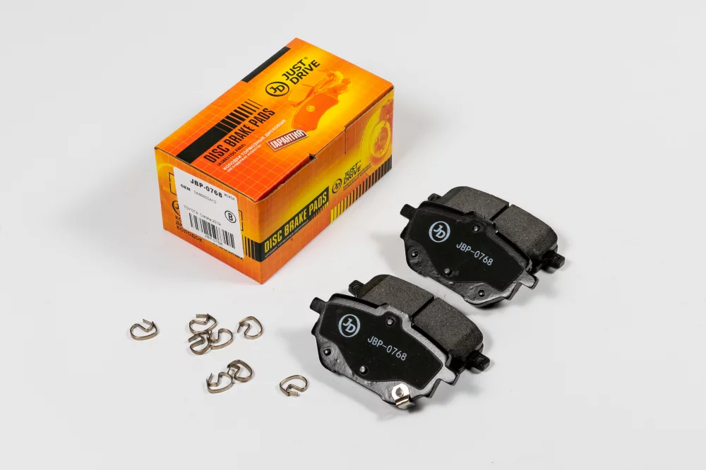 Колодки тормозные дисковые задние, комплект - Артикул JBP0768 - Производитель Just Drive - Фото, Отзывы, Цены 