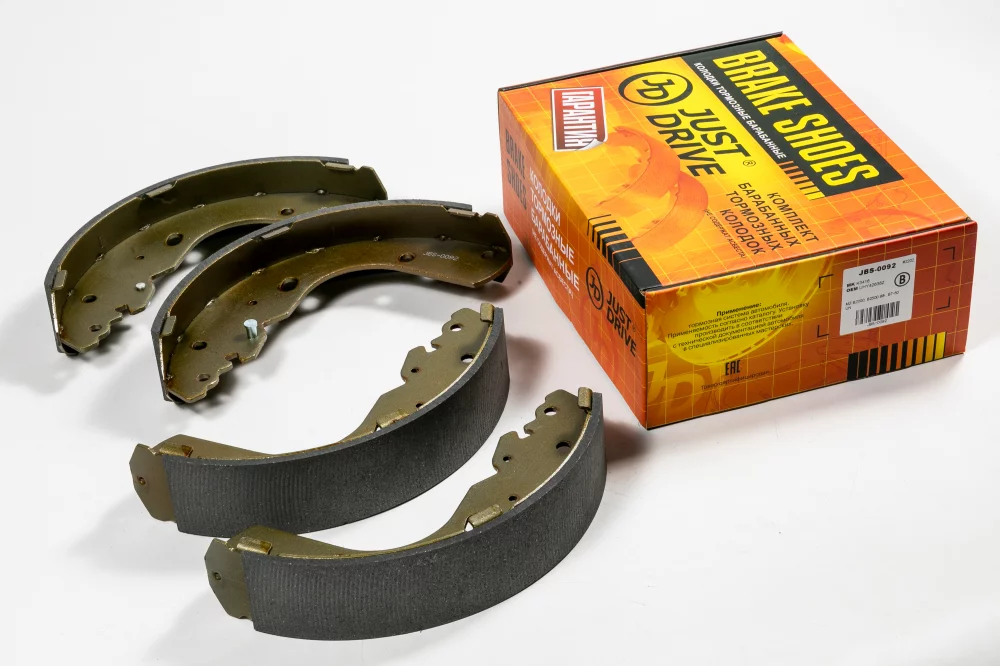 Колодки тормозные барабанные, задние - Артикул JBS0092 - Производитель Just Drive - Фото, Отзывы, Цены 