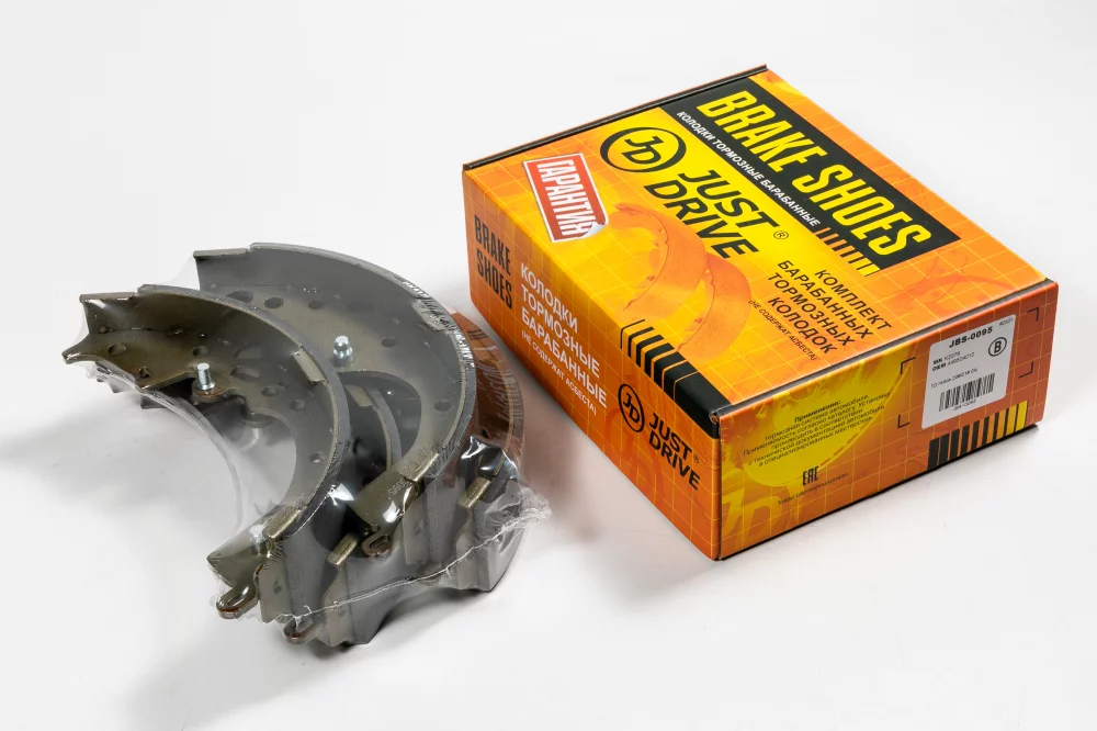 Колодки тормозные барабанные, задние - Артикул JBS0095 - Производитель Just Drive - Фото, Отзывы, Цены 
