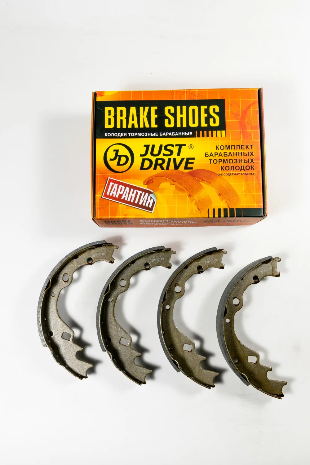 Колодки тормозные барабанные, задние - Артикул JBS0119 - Производитель Just Drive - Фото, Отзывы, Цены 