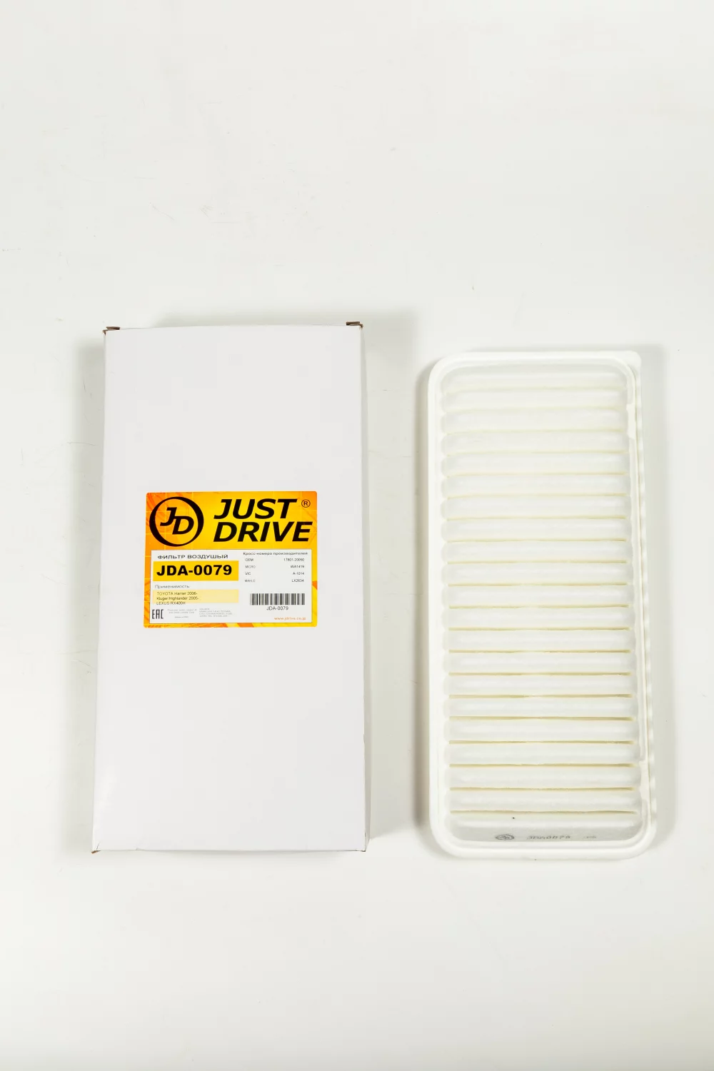 Фильтр воздушный /A1014 - Артикул JDA0079 - Производитель Just Drive - Фото, Отзывы, Цены 