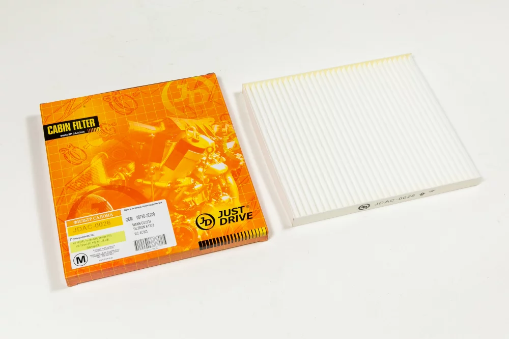 Фильтр салона - Артикул JDAC0026 - Производитель Just Drive - Фото, Отзывы, Цены 