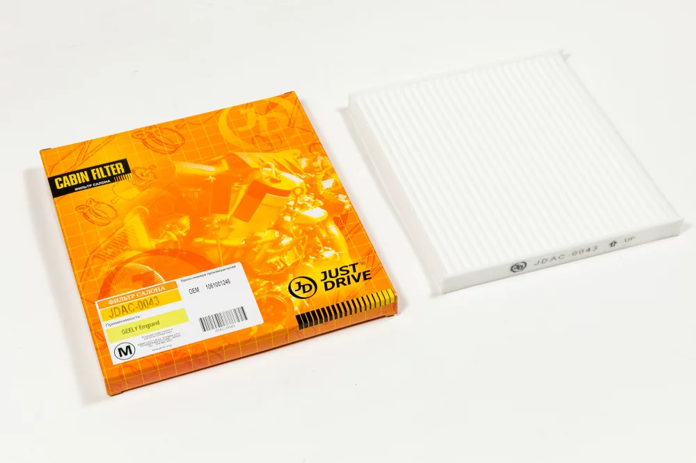 Фильтр салона - Артикул JDAC0043 - Производитель Just Drive - Фото, Отзывы, Цены 