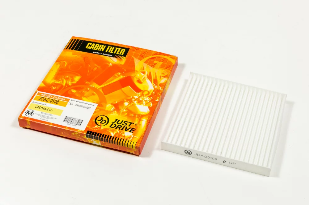Фильтр салона - Артикул JDAC0108 - Производитель Just Drive - Фото, Отзывы, Цены 