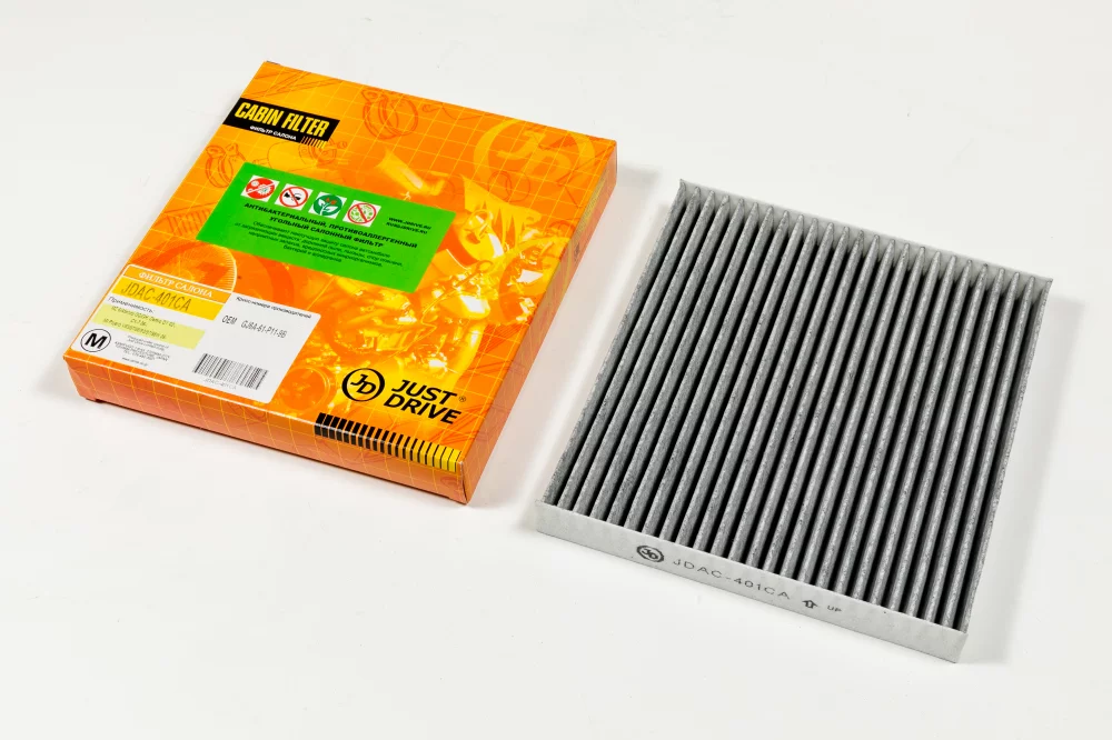 Фильтр салона угольный антибактериальный - Артикул JDAC401CA - Производитель Just Drive - Фото, Отзывы, Цены 